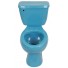 Elongated Comfort Height Toilet Azul Cielo